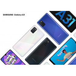 Etui rabattable personnalisé recto verso pour Samsung Galaxy A31