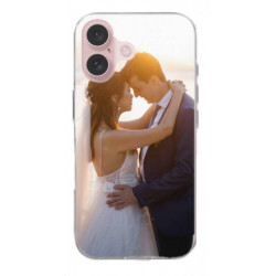 Coque iPhone 16+ personnalisée avec une photo