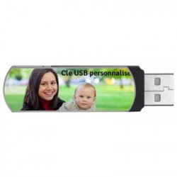 Clef personnalisée USB 64 Go