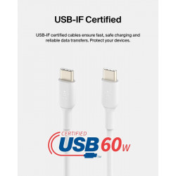 Câble certifié SAMSUNG USB-C vers USB-C