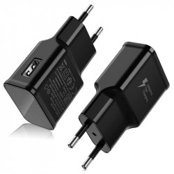 Chargeur Samsung EP-TA20EBE USB – Charge rapide 15W noir avec livraison offerte