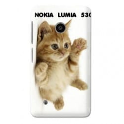 Coque personnalisée pour Nokia Lumia 530 à l'aide d'une photo