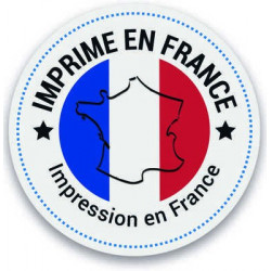 Imprimé en France, Livraison 48H GRATUITE