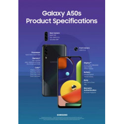 Etui rabattable portefeuille personnalisé Samsung Galaxy A50s