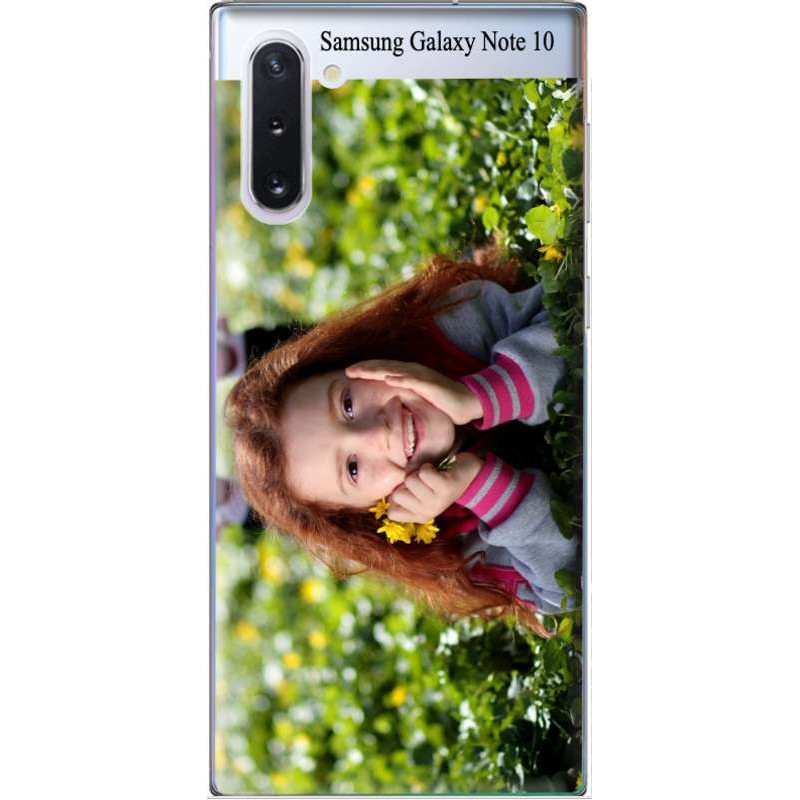 Coques souples PERSONNALISEES samsung galaxy Note10