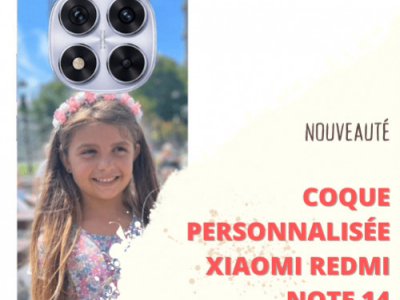 Coques et etuis personnalisés pour les Xiaomi Redmi note 14 